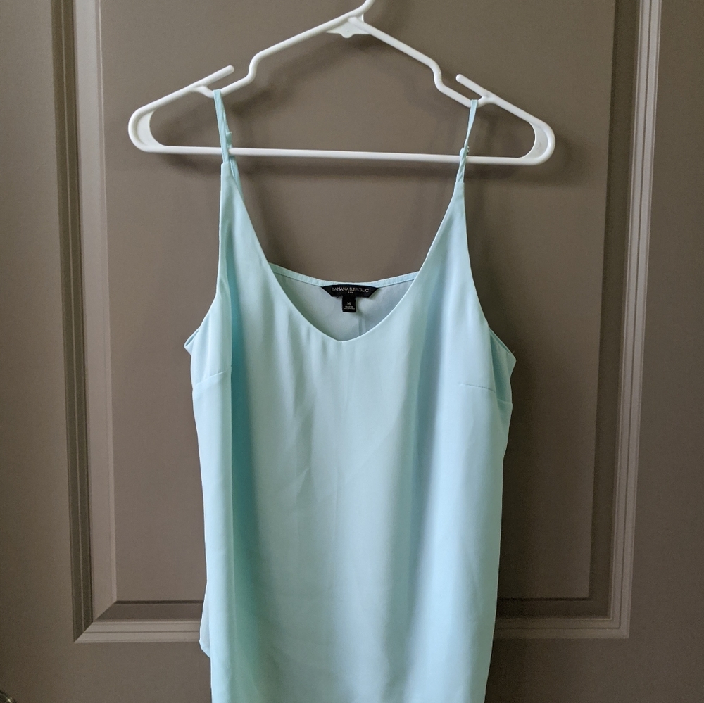 Mint green cami